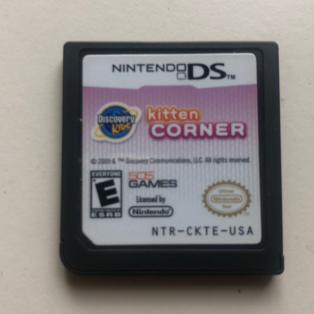 Kitten Corner DS Game